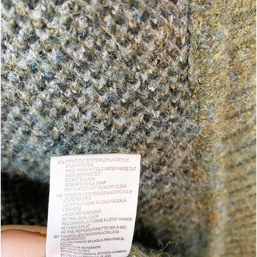 ANTHROPOLOGIE Moth Camouflage Open Front Knit Cardigan - Picture 10 of 12